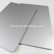 PE PVDF Nano finish aluminium composite panel